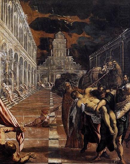 Bergung des Leichnams des, Jacopo Tintoretto